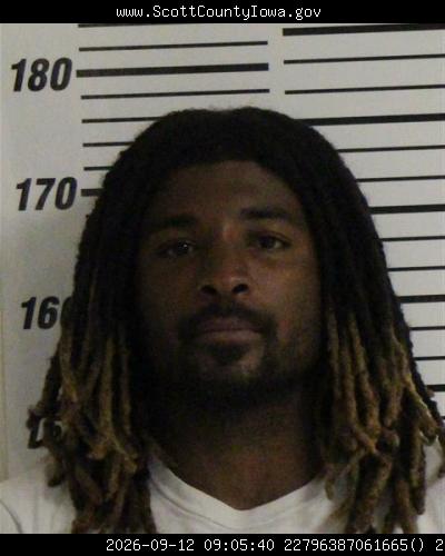 Booking photo of Terrell Price