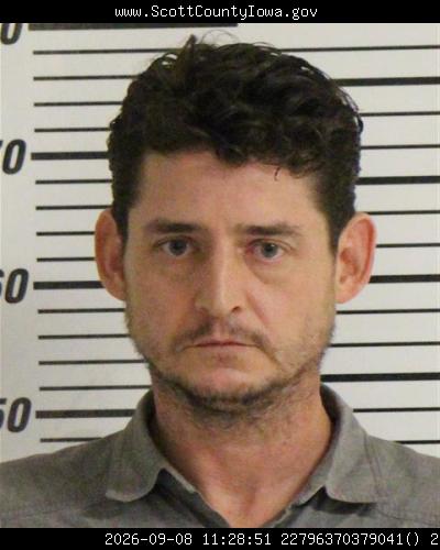 Booking photo of Alex Uthoff
