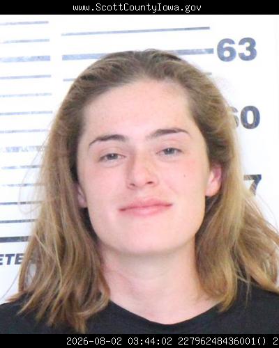 Hannah Scriven booking photo