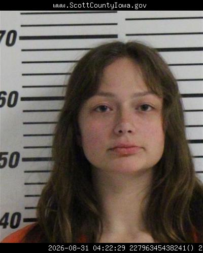 Booking photo of Bailey Vanacker