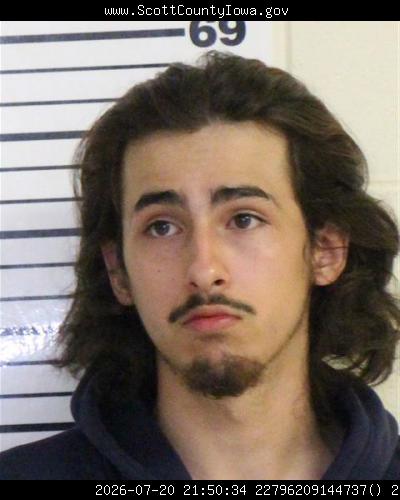 Booking photo of Dylan Woodworth
