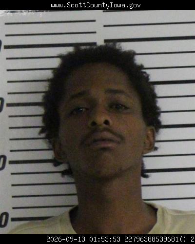 Booking photo of Demetric Campbell