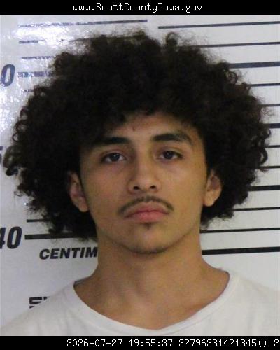 Booking photo of Jacob Venegas