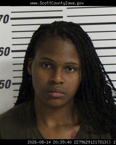 Booking photo of Daasia Williams