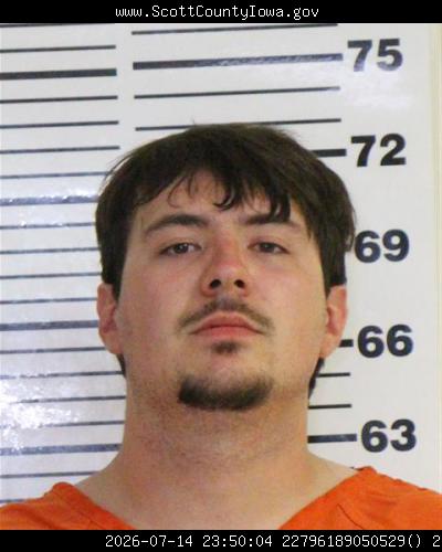 Booking photo of Caleb Peterson