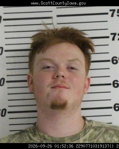 Booking photo of Keldon Pfaff