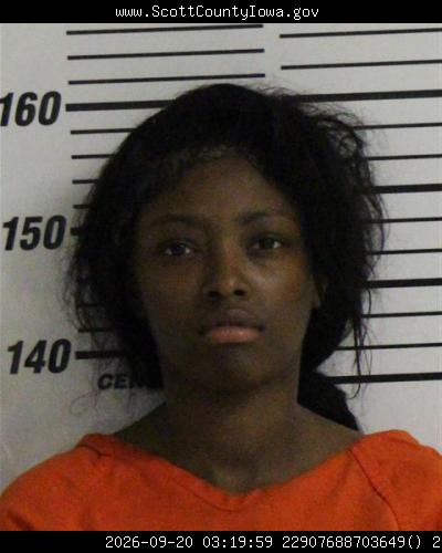 Booking photo of Dreauna Williams