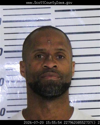 Booking photo of Darius Williams