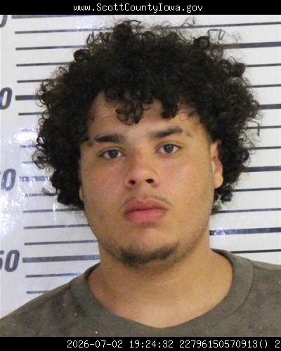 Booking photo of Isaac Davis