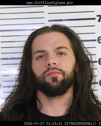 Booking photo of Jordan Parker