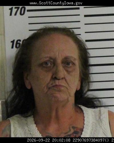 Booking photo of Amy Lackey