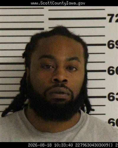 Booking photo of Deonte Thompson