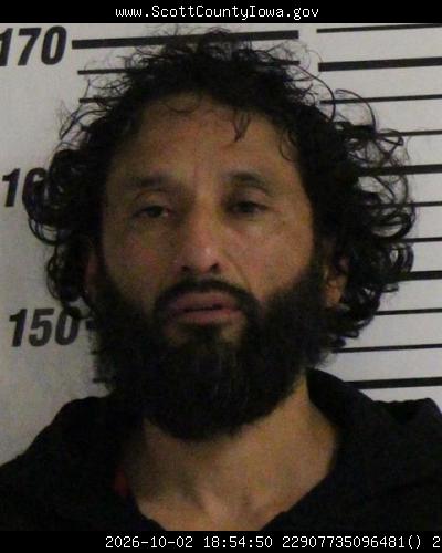 Jesse Insua booking photo