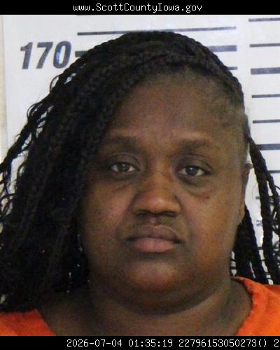 Booking photo of Anijah Wright