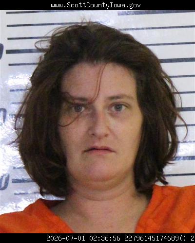 Booking photo of Kimberly Hill