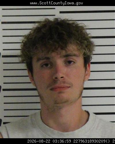 Booking photo of Hunter Varchola