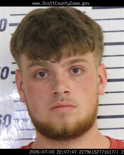 Booking photo of Mason Rosenboom