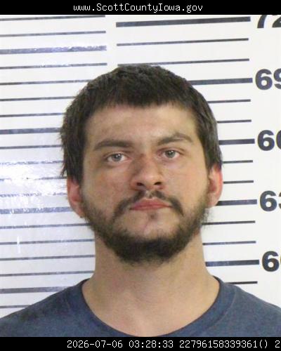 Booking photo of Devin Rasler
