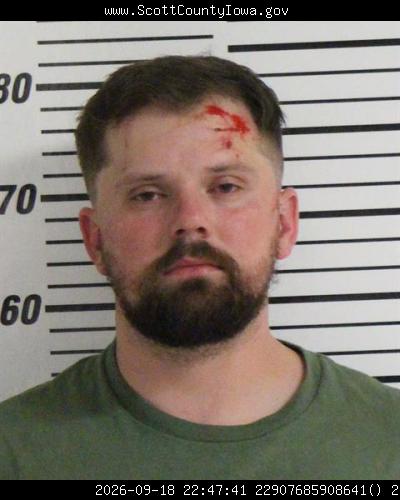 Booking photo of Landon Fuller