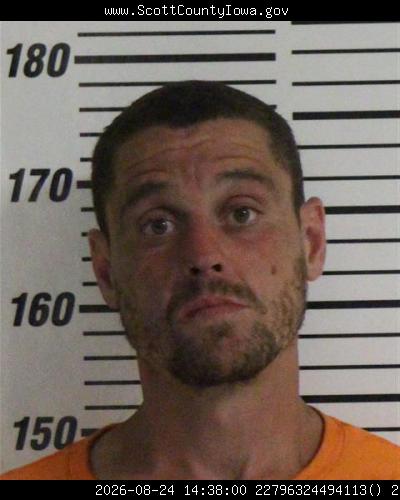 Booking photo of Forrest Romano