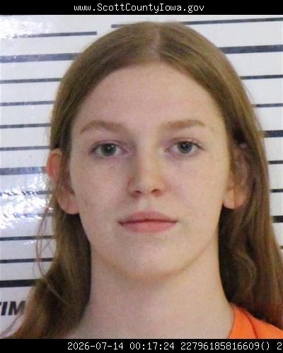 Booking photo of Kaitlin Hayton