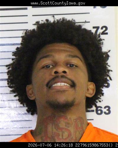 Booking photo of Pachino Hill