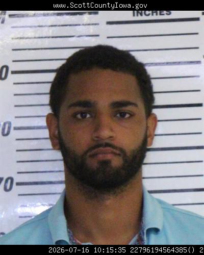 Booking photo of Darrius Martin