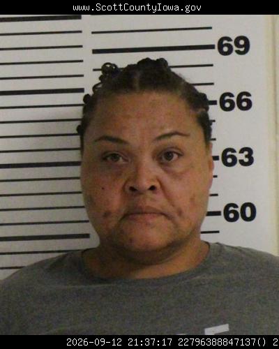 Booking photo of Naiya Galloway