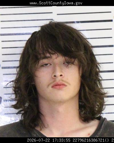 Booking photo of Kayson Blackwood