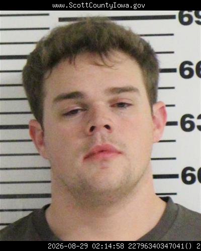Booking photo of Aidan Mclaughlin