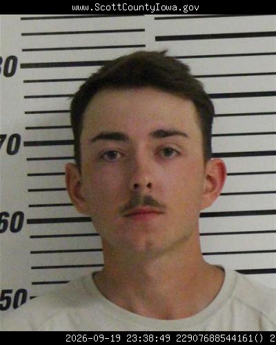 Booking photo of Brenden Hempel