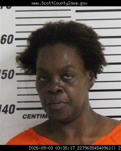 Booking photo of Lora Burrage
