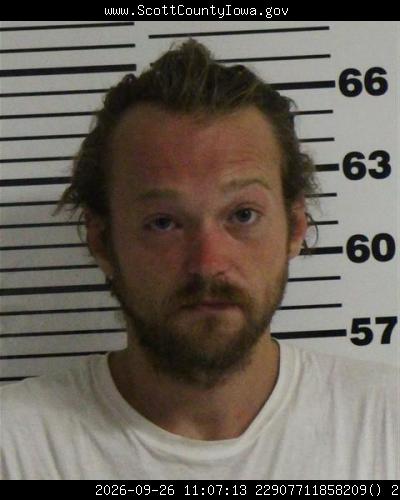 Booking photo of Caleb Massey