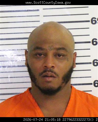 Booking photo of Delano Hill