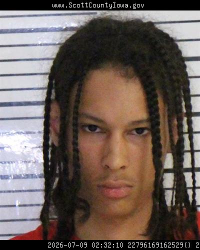 Booking photo of Dante Hayward