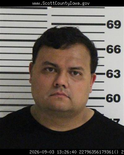 Booking photo of Alberto Haines