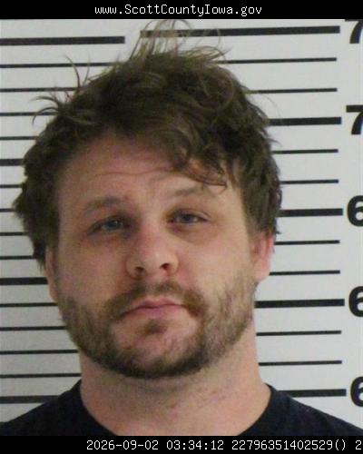 Booking photo of Jeremy Miller