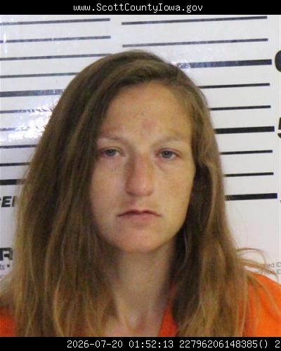 Booking photo of Kaylia Derrenbacher