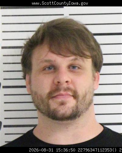 Booking photo of Jeremy Miller
