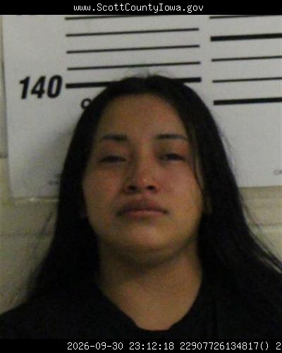 Booking photo of Juana Herrera Raymundo