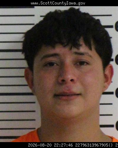Booking photo of Gerson Vasquez Sanchez