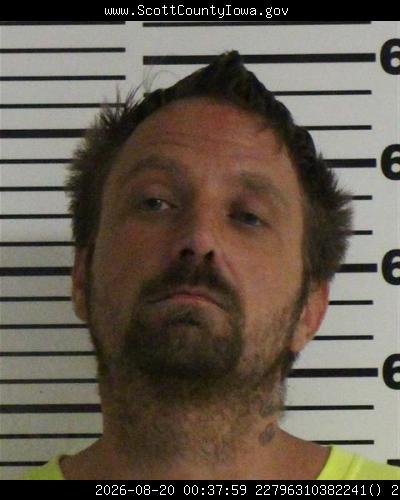 Booking photo of Shain Dahl