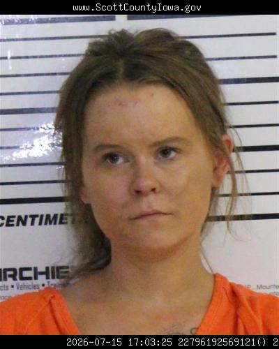 Booking photo of Molly Franzen-anglin