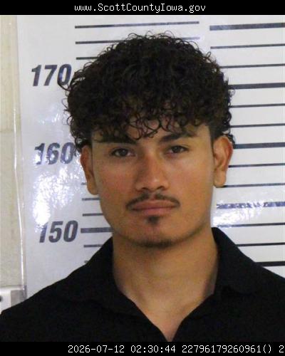 Booking photo of Nathan Rosas