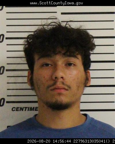 Booking photo of Christopher Gomez