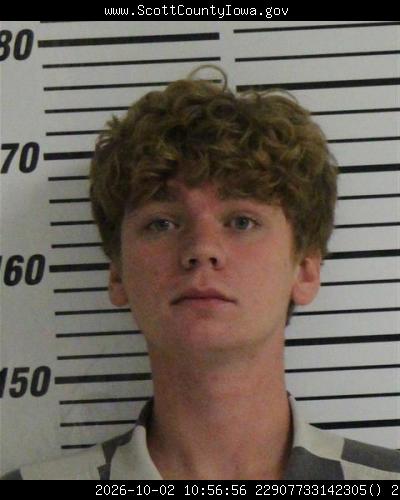 Keagan Rogers booking photo