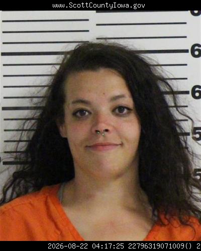 Booking photo of Jada Black