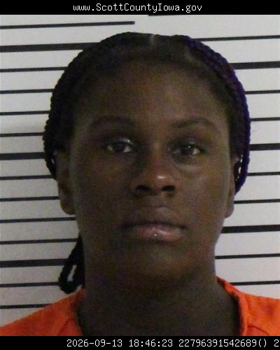 Keshyia Spencer booking photo
