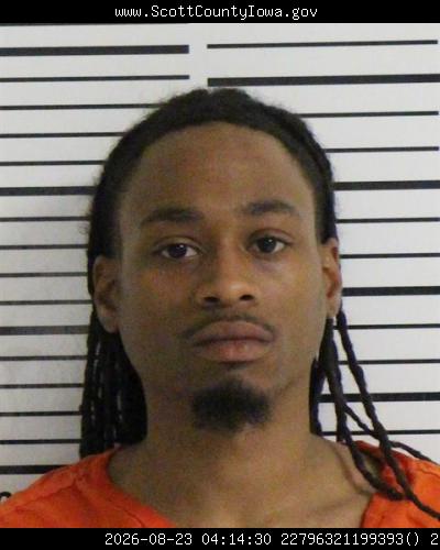 Booking photo of Marius Small