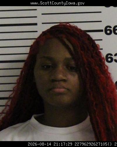 Booking photo of Caiyonee Gates